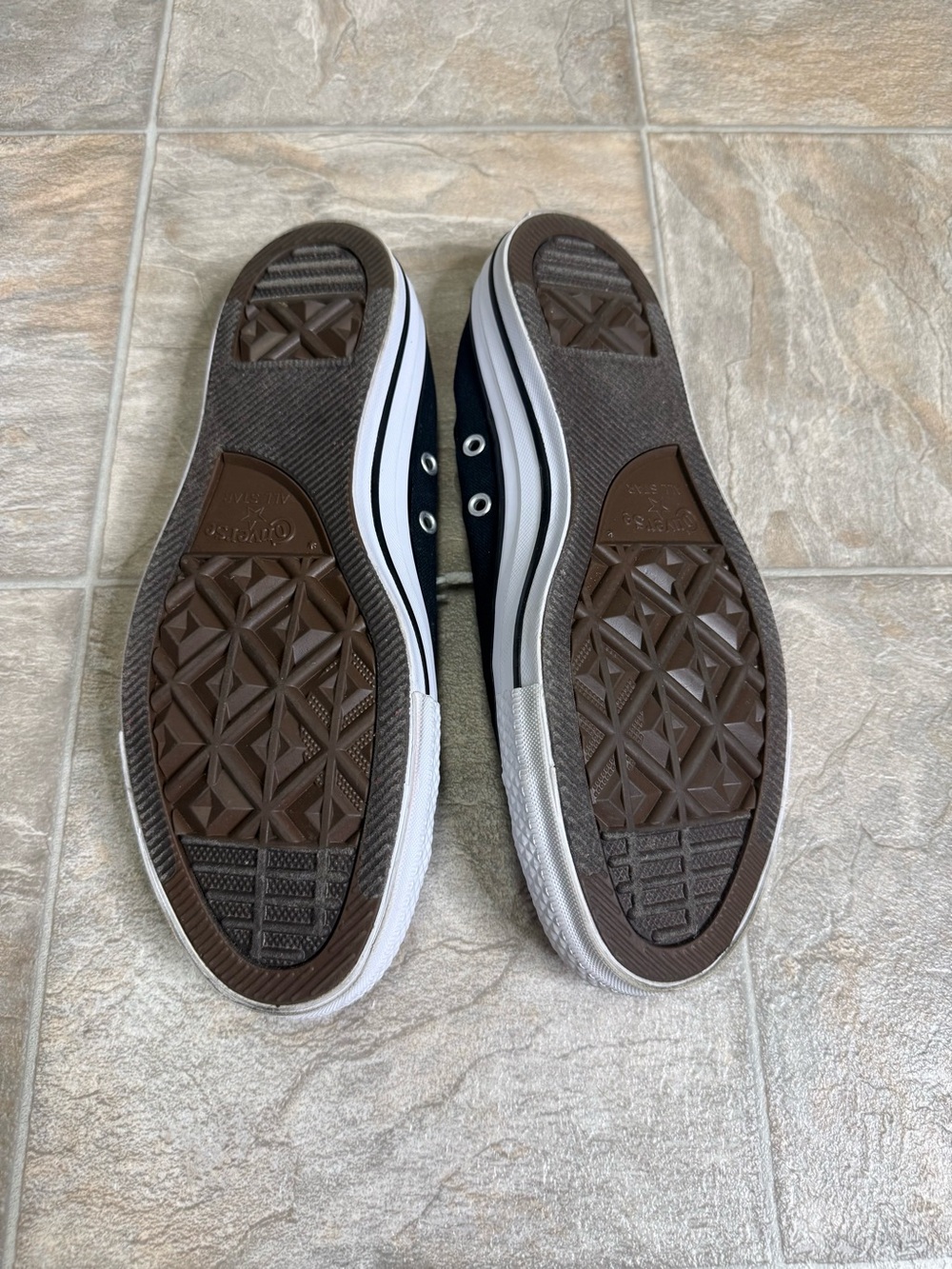 Converse Chuck Taylor Shoreline Low Women’s Shoe Size 10 Black All Star Preowned - Picture 7 of 8